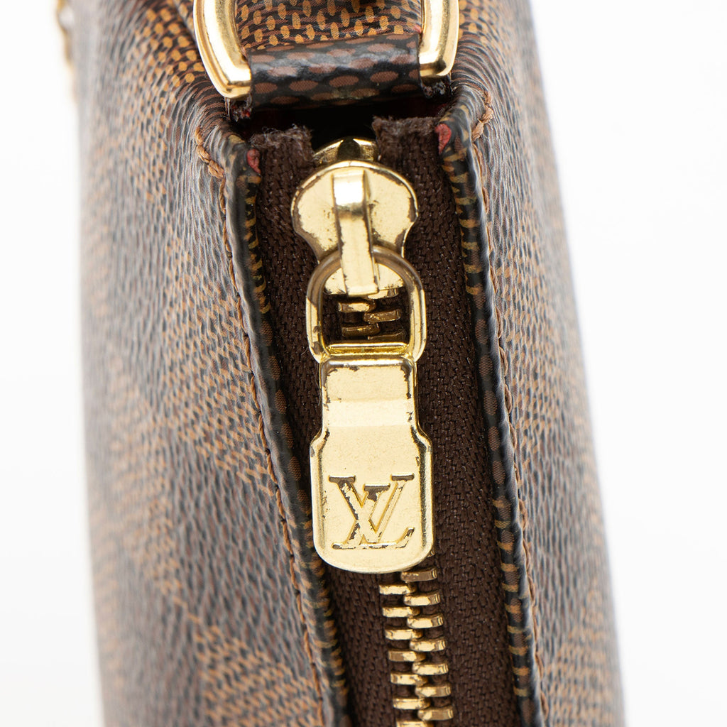 Louis Vuitton Damier Ebene Mini Pochette Accessoires - Brown