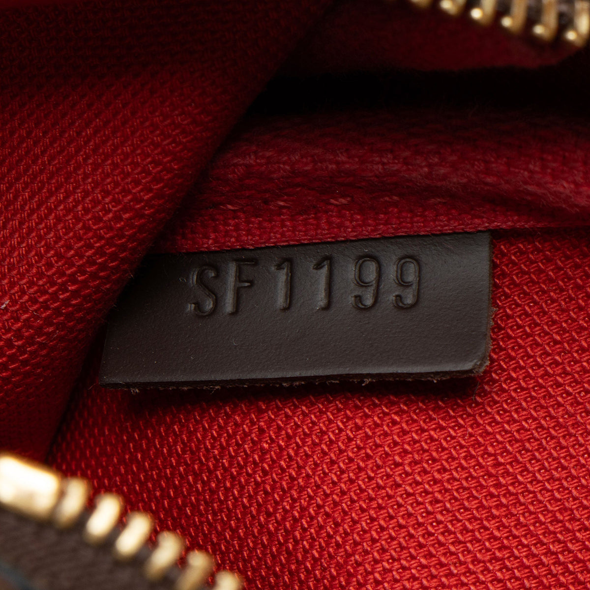 Louis Vuitton Damier Ebene Mini Pochette Accessoires - Brown