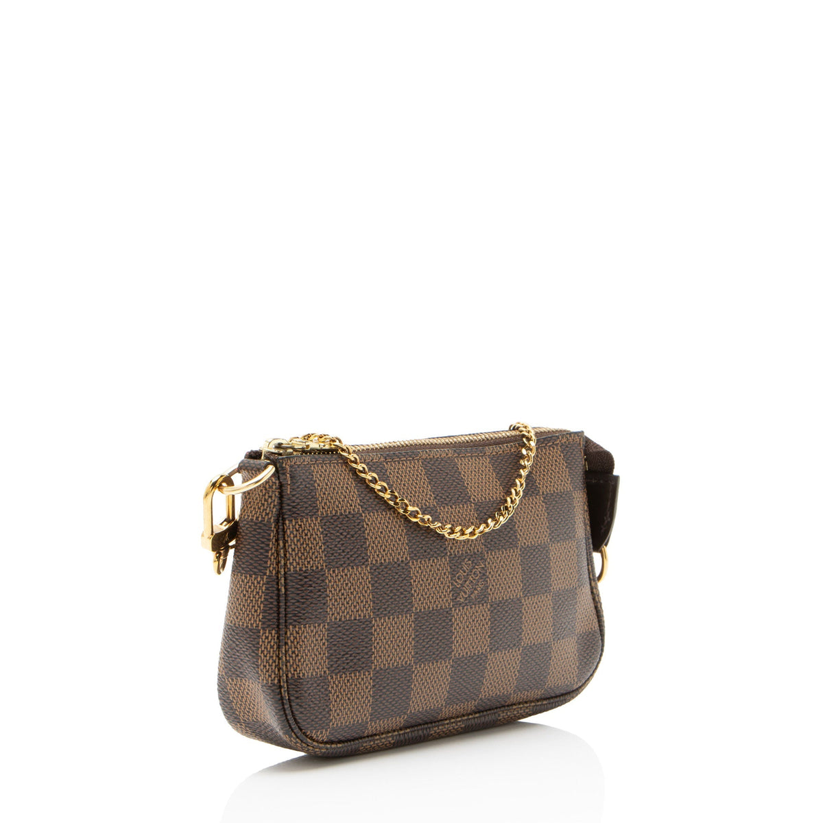 Louis Vuitton Damier Ebene Mini Pochette Accessoires - Brown