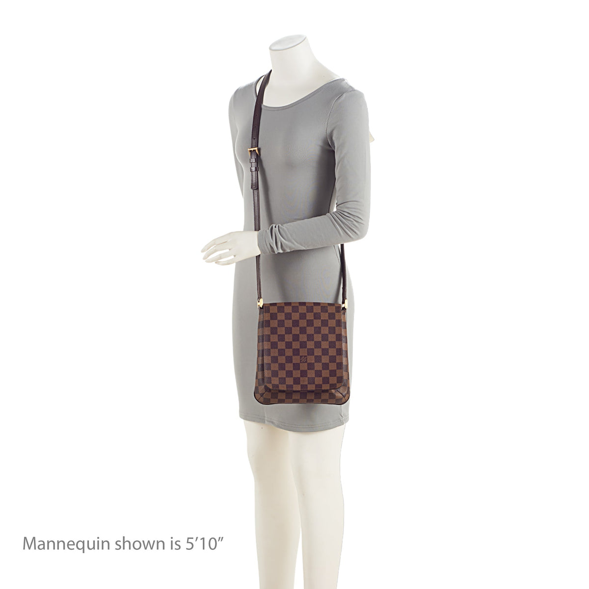 Louis Vuitton Damier Ebene Musette Salsa Shoulder Bag - Brown