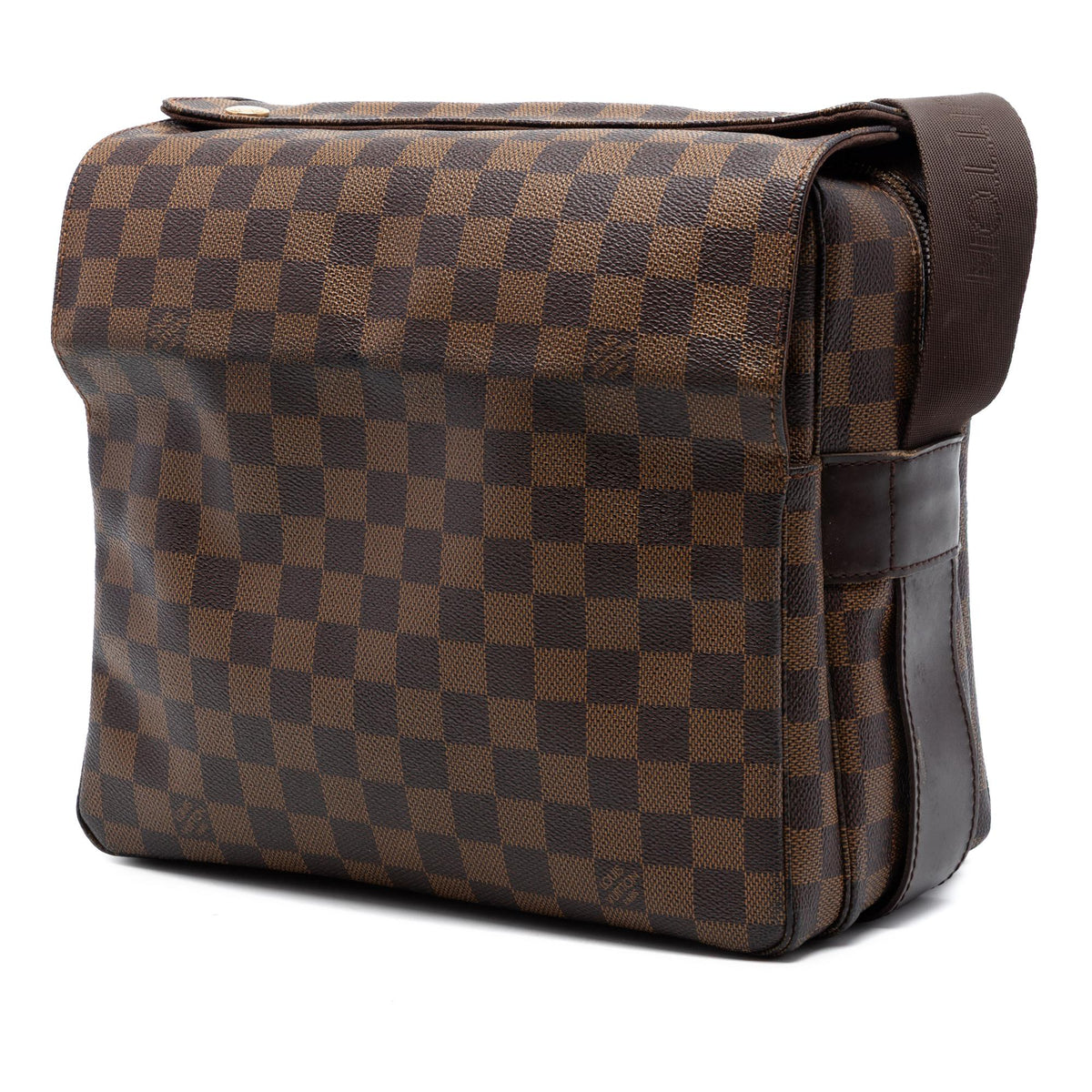Louis Vuitton Damier Ebene Naviglio Crossbody Bag - Brown
