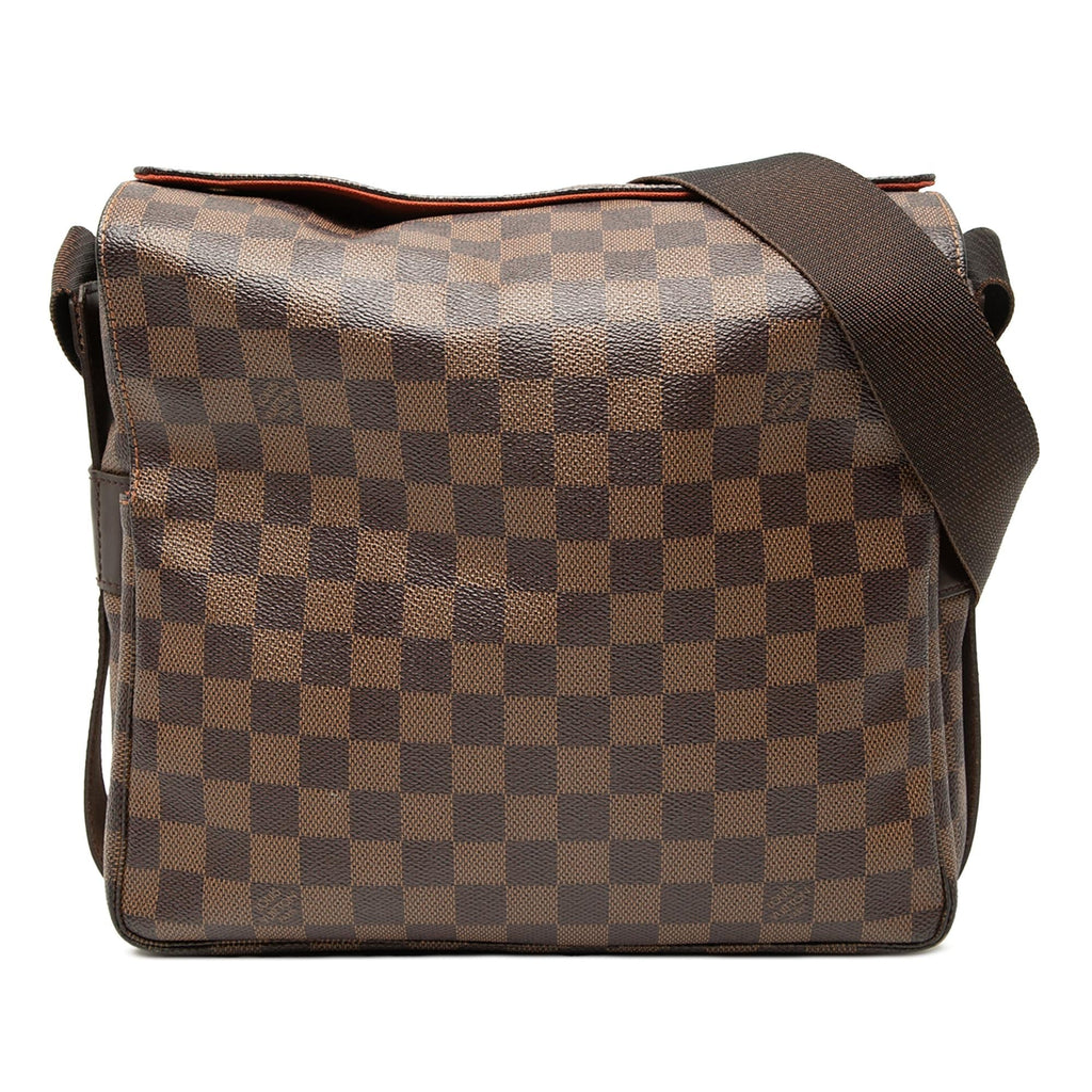 Louis Vuitton Damier Ebene Naviglio Crossbody Bag - Brown