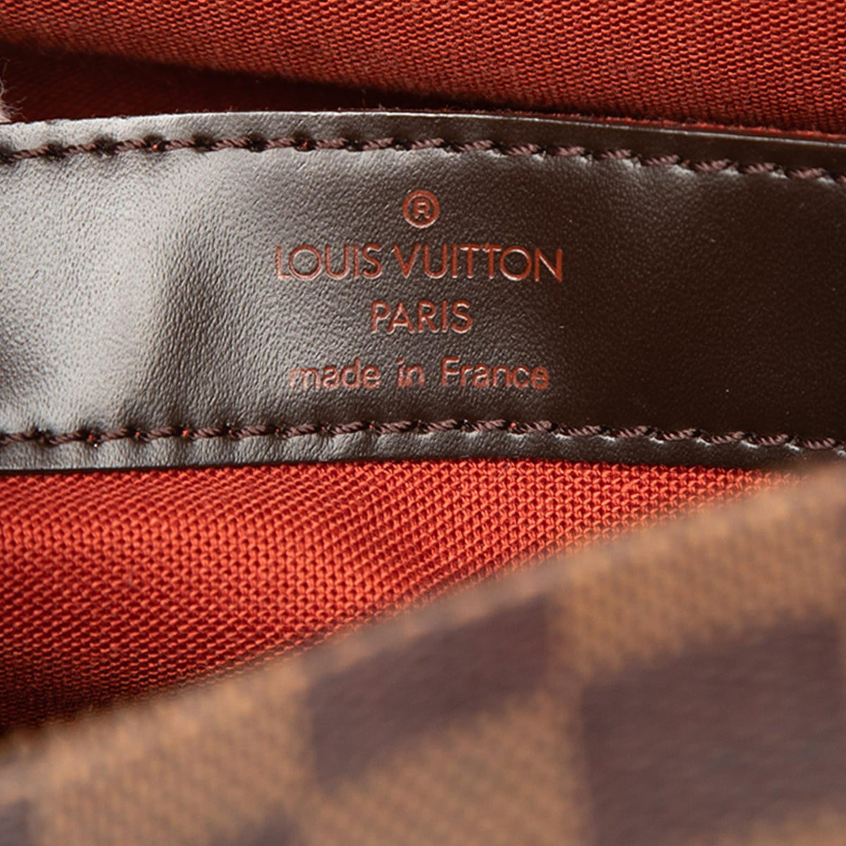 Louis Vuitton Damier Ebene Naviglio Crossbody Bag - Brown