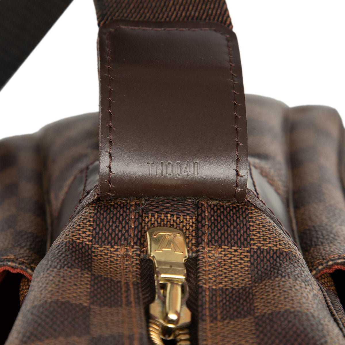 Louis Vuitton Damier Ebene Naviglio Crossbody Bag - Brown