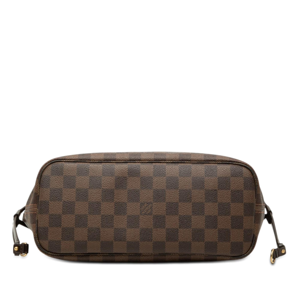 Louis Vuitton Damier Ebene Neverfull PM Tote Bag - Brown