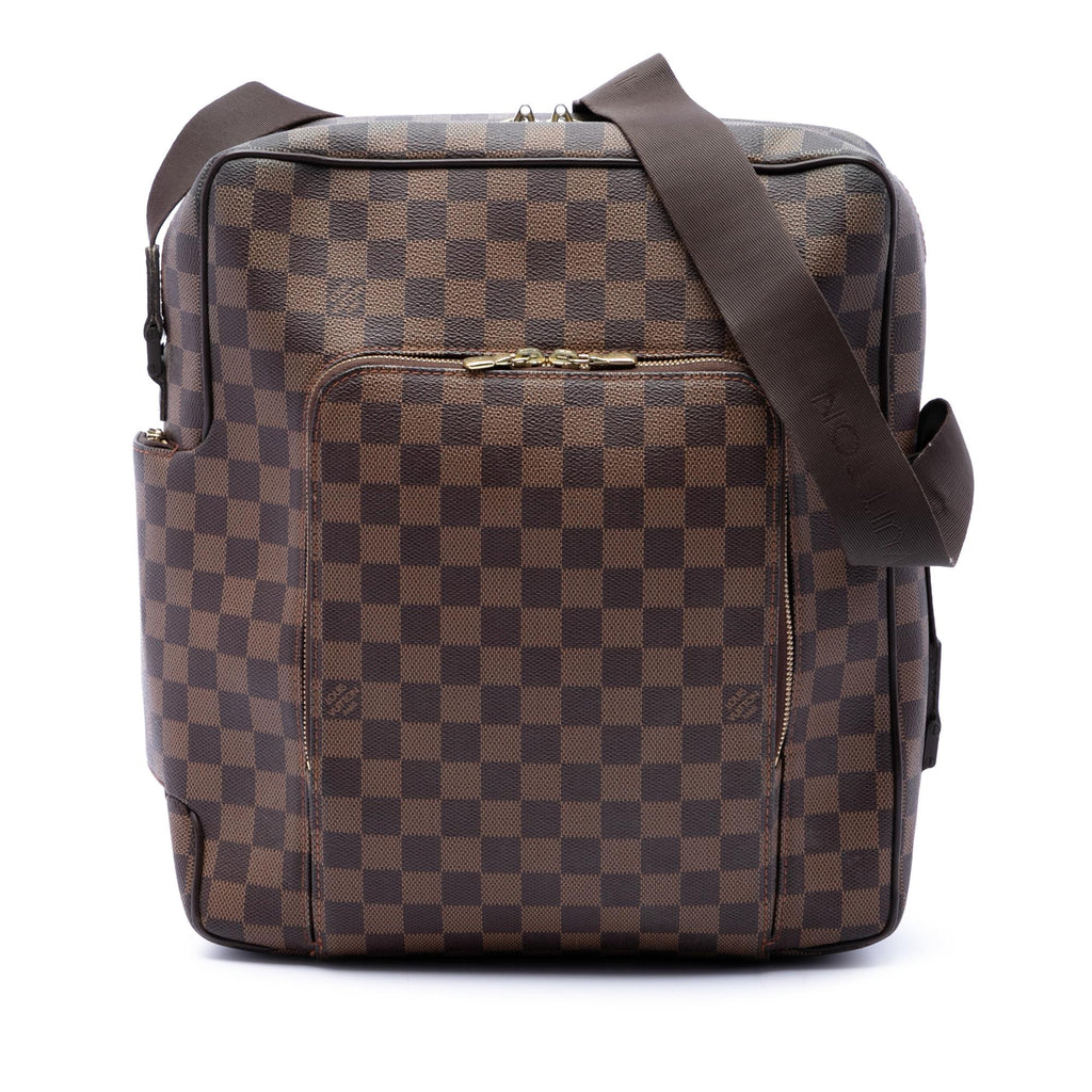 Louis Vuitton Damier Ebene Olav GM Crossbody Bag - Brown
