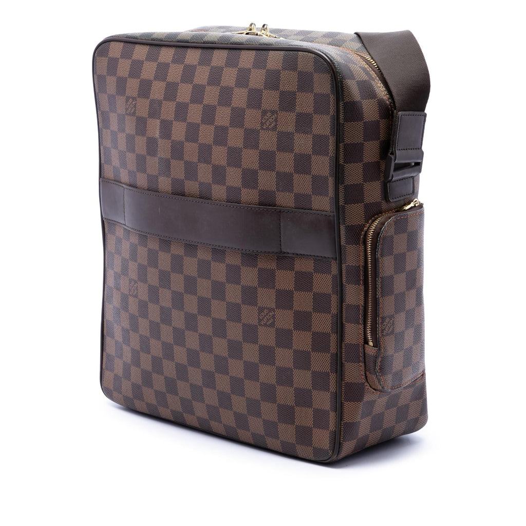 Louis Vuitton Damier Ebene Olav GM Crossbody Bag - Brown