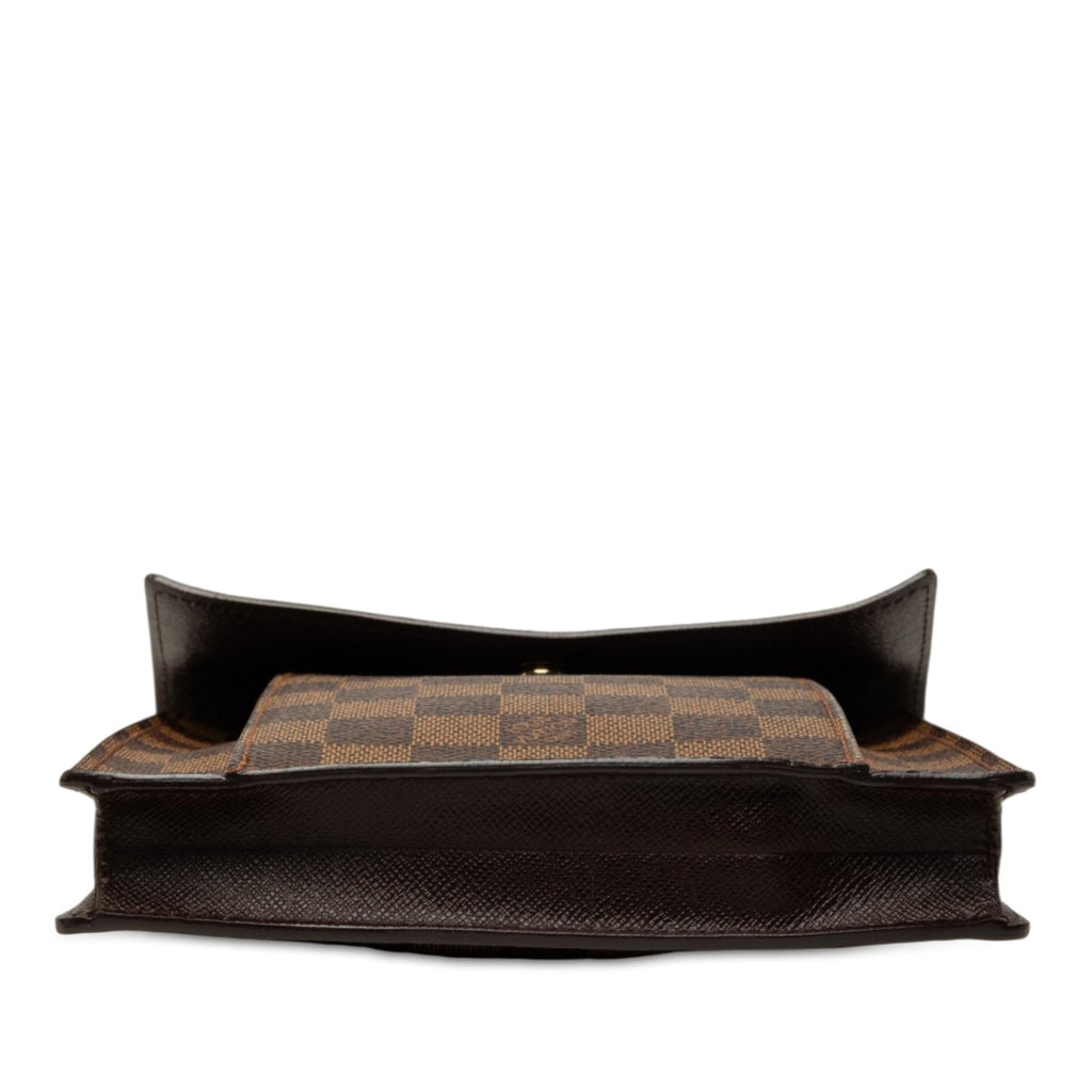 Louis Vuitton Damier Ebene Pimlico Crossbody Bag - Brown