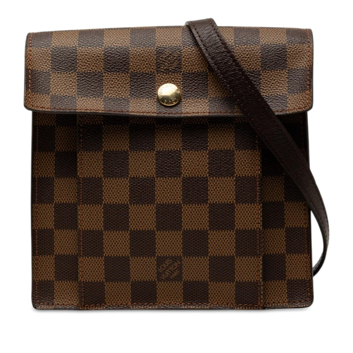 Louis Vuitton Damier Ebene Pimlico Crossbody Bag - Brown