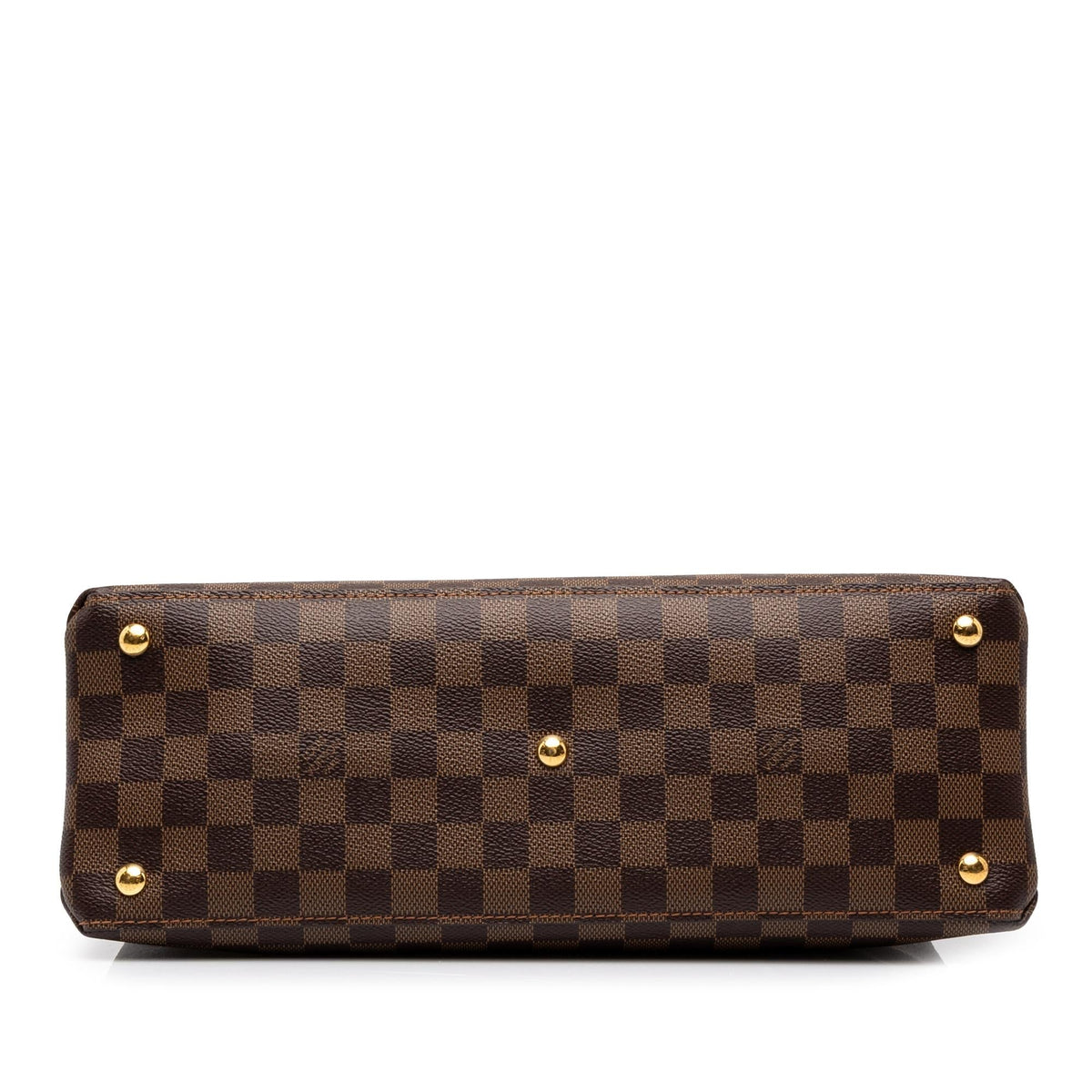 Louis Vuitton Damier Ebene Riverside Satchel - Brown
