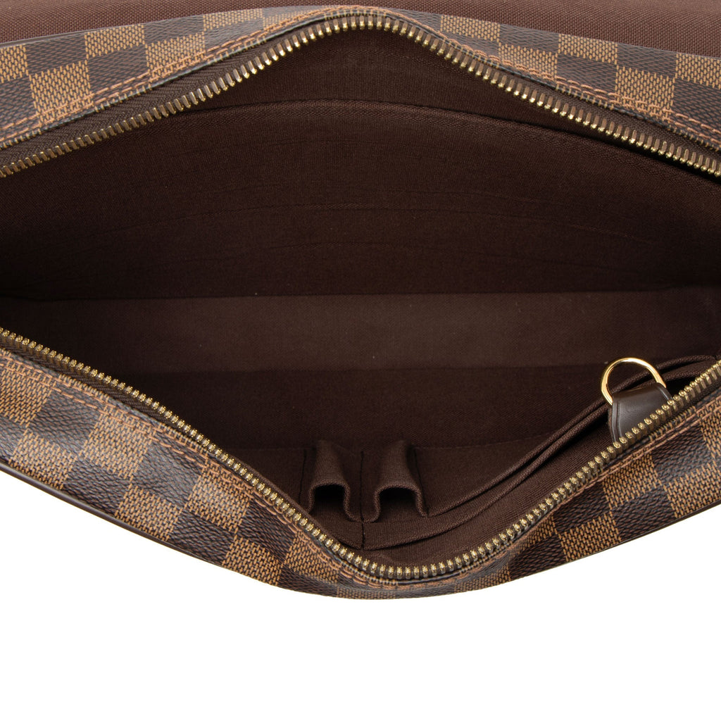 Louis Vuitton Damier Ebene Shelton MM Messenger - Brown