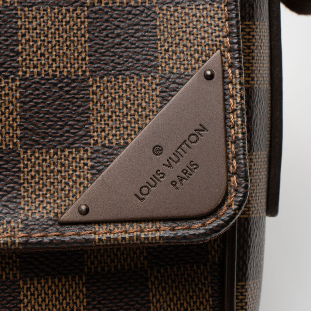 Louis Vuitton Damier Ebene Shelton MM Messenger - Brown