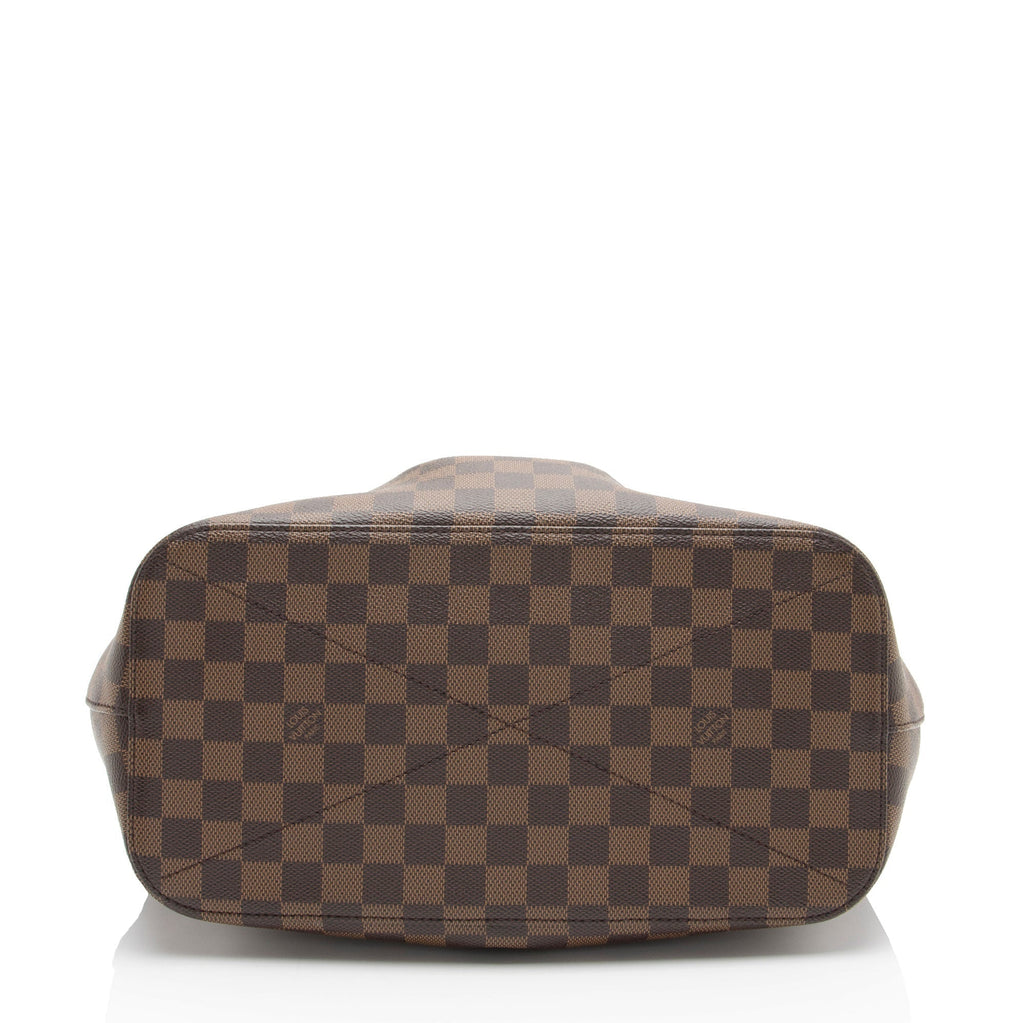Louis Vuitton Damier Ebene Siena GM Satchel - Brown