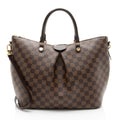 Louis Vuitton Damier Ebene Siena GM Satchel - Brown