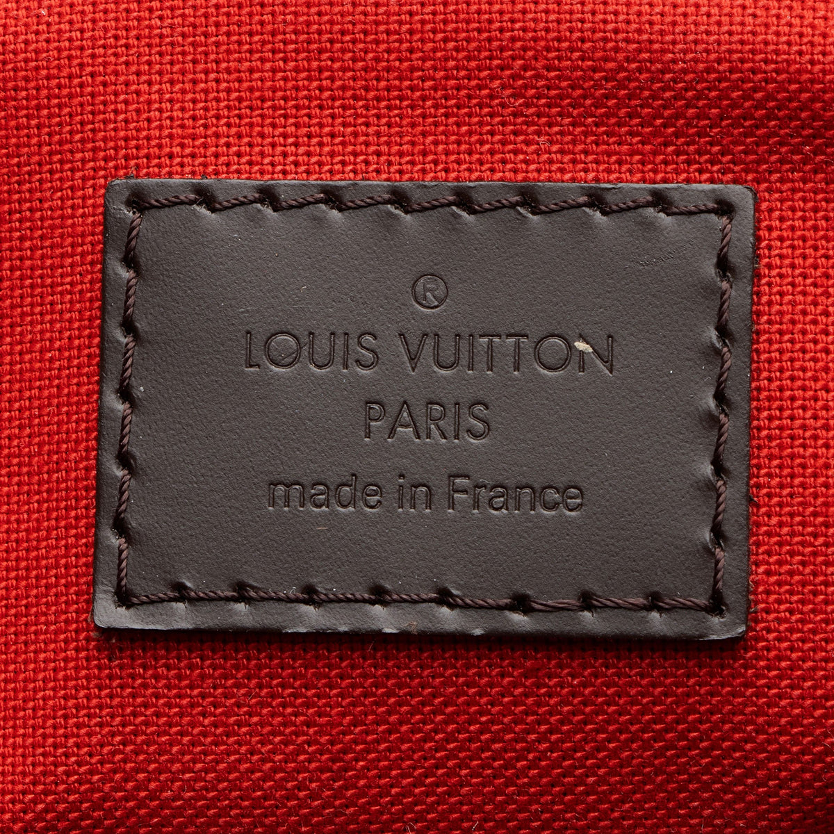 Louis Vuitton Damier Ebene Siena GM Satchel - Brown
