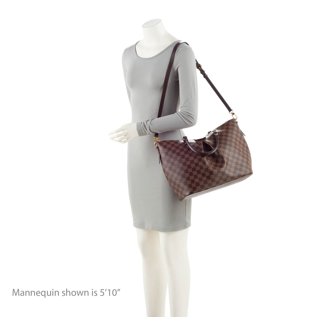 Louis Vuitton Damier Ebene Siena GM Satchel - Brown
