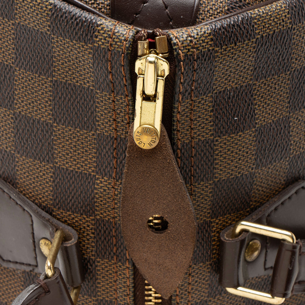 Louis Vuitton Damier Ebene Speedy 30 Satchel - Brown