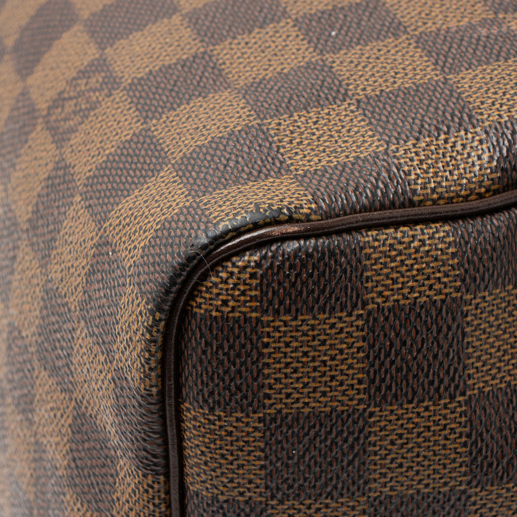 Louis Vuitton Damier Ebene Speedy 30 Satchel - Brown