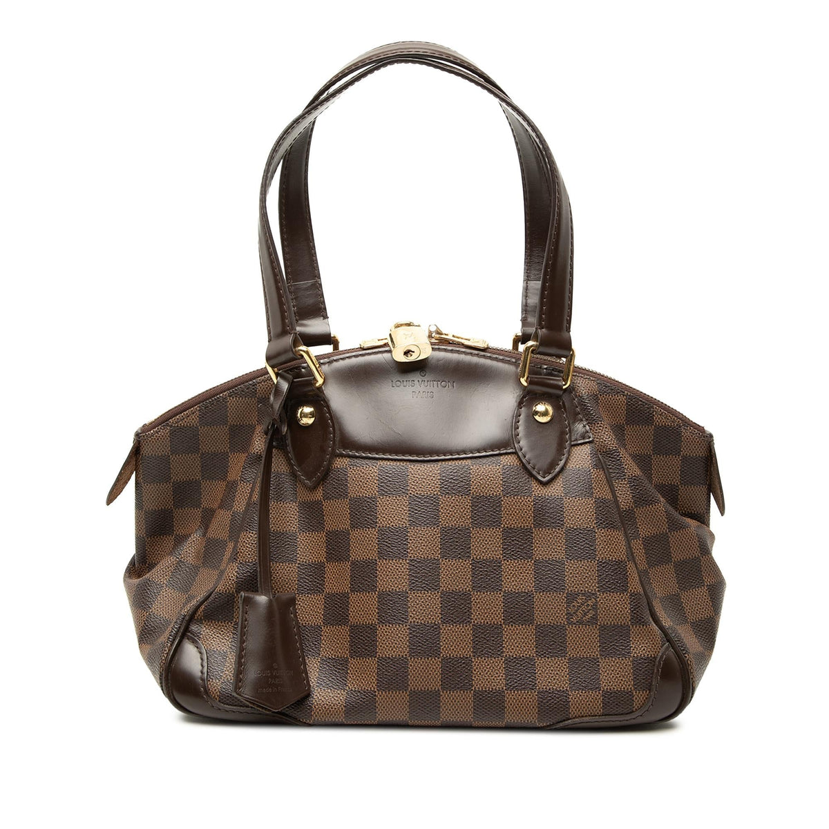 Louis Vuitton Damier Ebene Verona PM Satchel - Brown