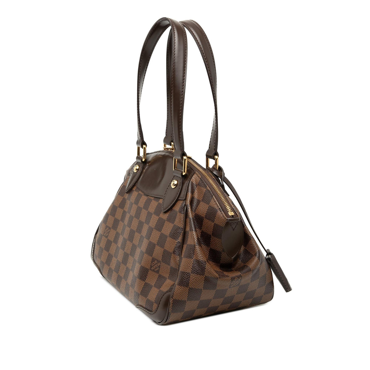Louis Vuitton Damier Ebene Verona PM Satchel - Brown