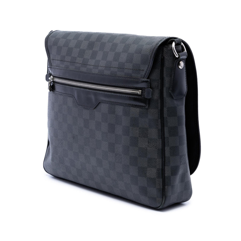 Louis Vuitton Damier Graphite Daniel MM Crossbody Bag - Black