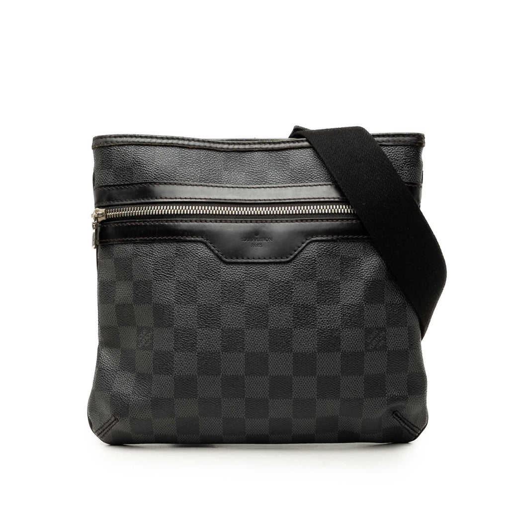 Louis Vuitton Damier Graphite Thomas Crossbody Bag - Black