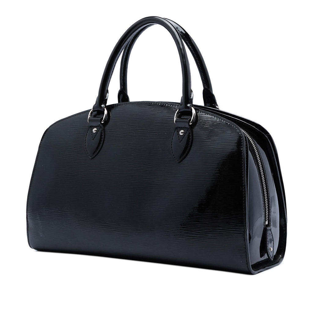 Louis Vuitton Electric Epi Pont Neuf PM Satchel - Black