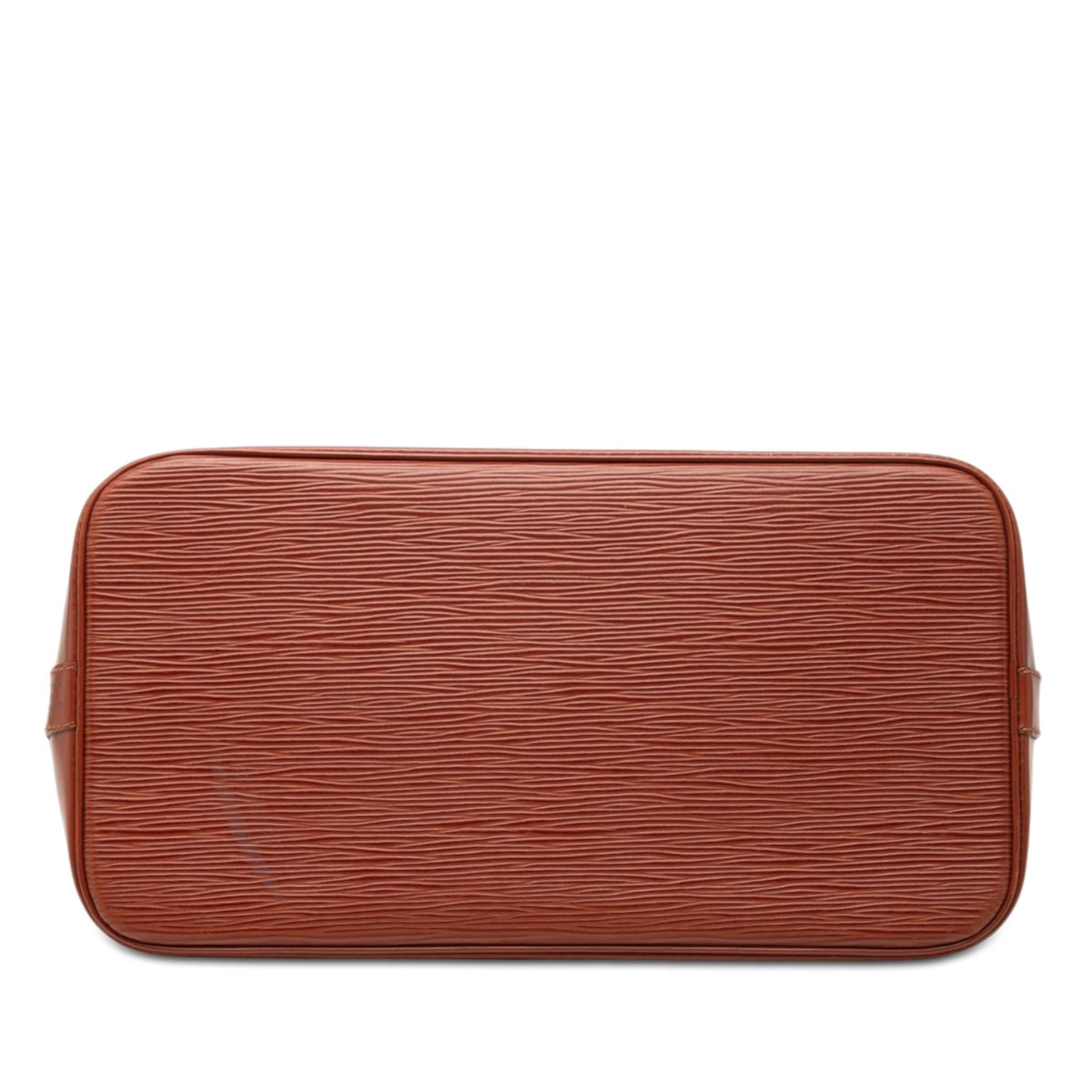 Louis Vuitton Epi Alma PM Satchel - Brown