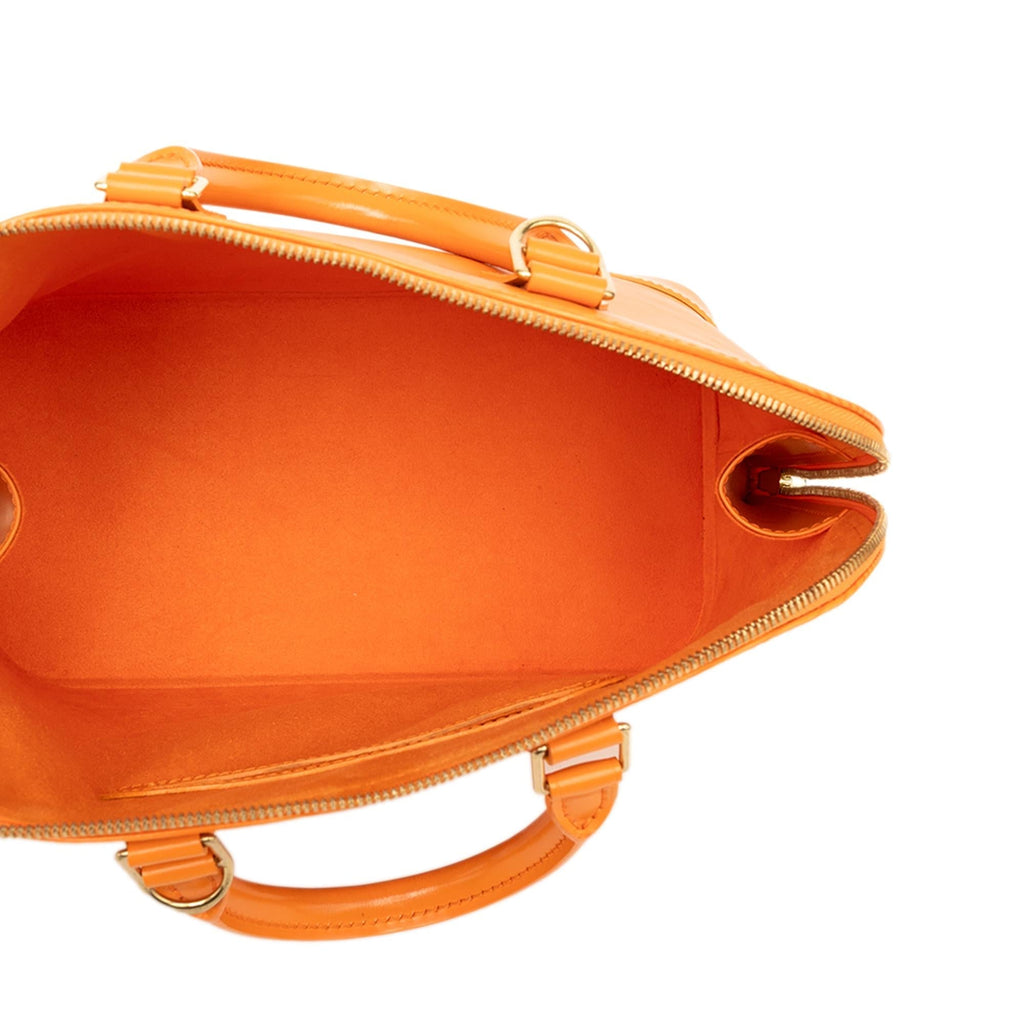 Louis Vuitton Epi Alma PM Satchel - Orange