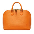Louis Vuitton Epi Alma PM Satchel - Orange