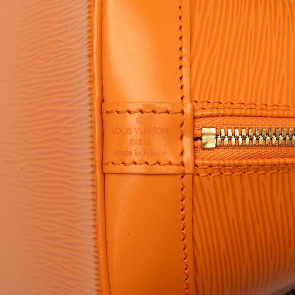 Louis Vuitton Epi Alma PM Satchel - Orange