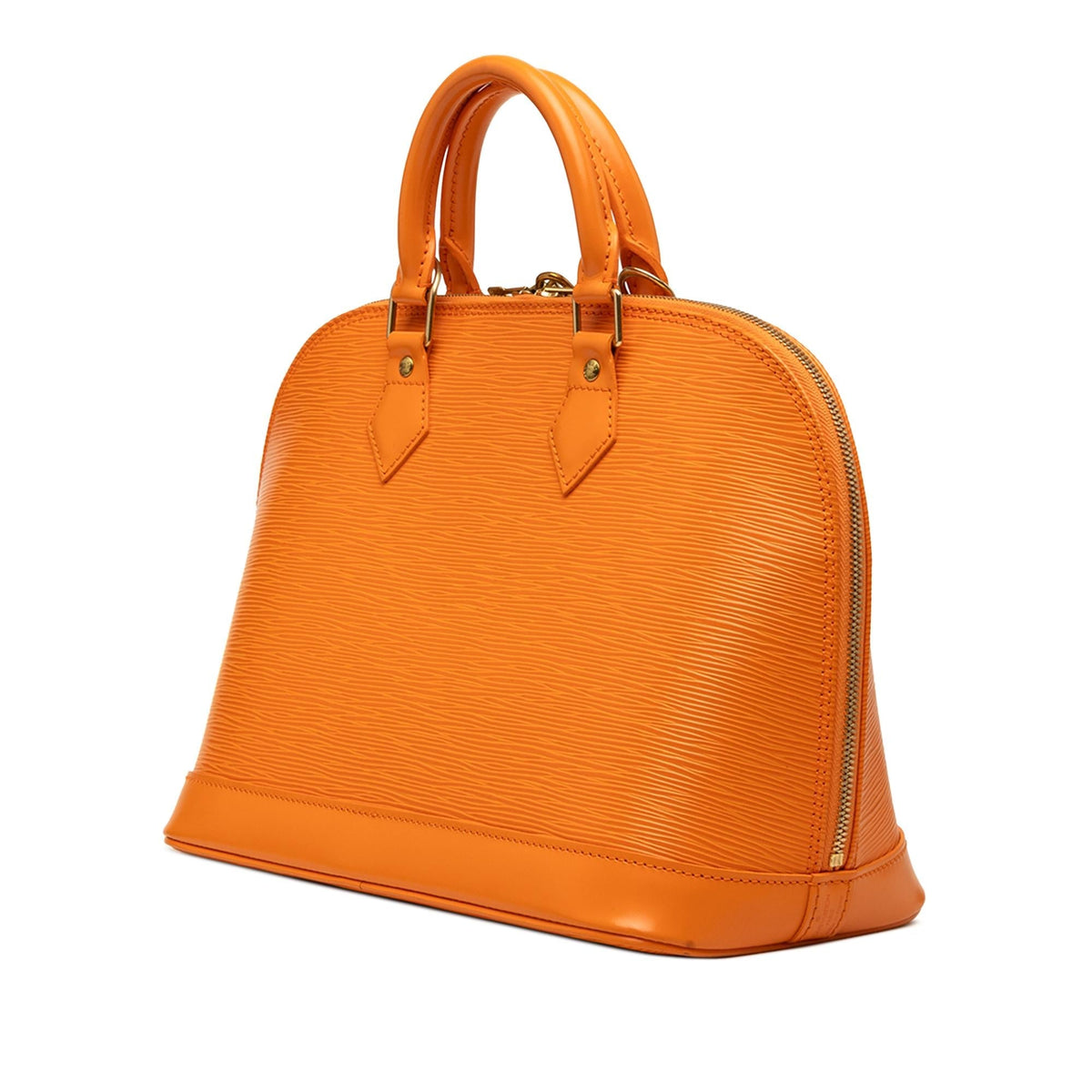 Louis Vuitton Epi Alma PM Satchel - Orange