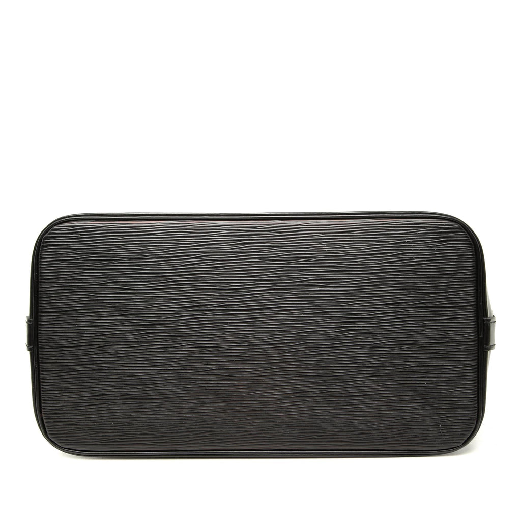 Louis Vuitton Epi Alma PM Satchel - Black
