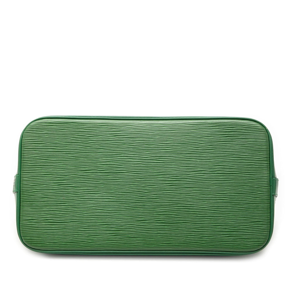 Louis Vuitton Epi Alma PM Satchel - Green