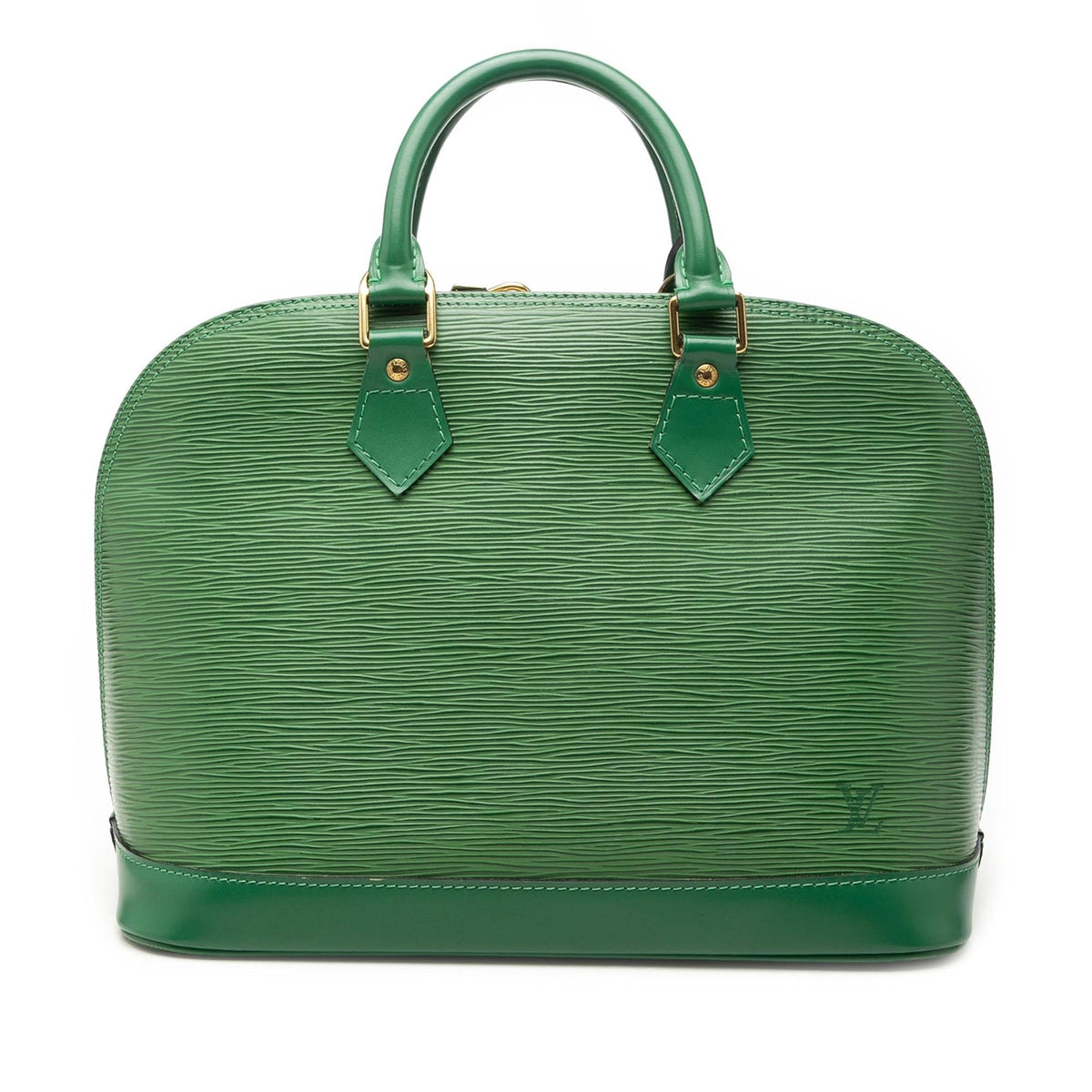 Louis Vuitton Epi Alma PM Satchel - Green