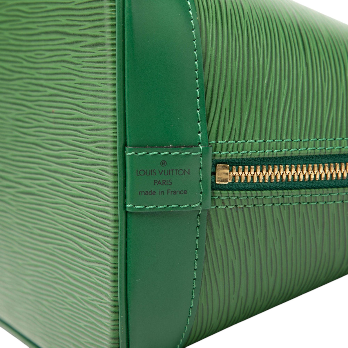 Louis Vuitton Epi Alma PM Satchel - Green
