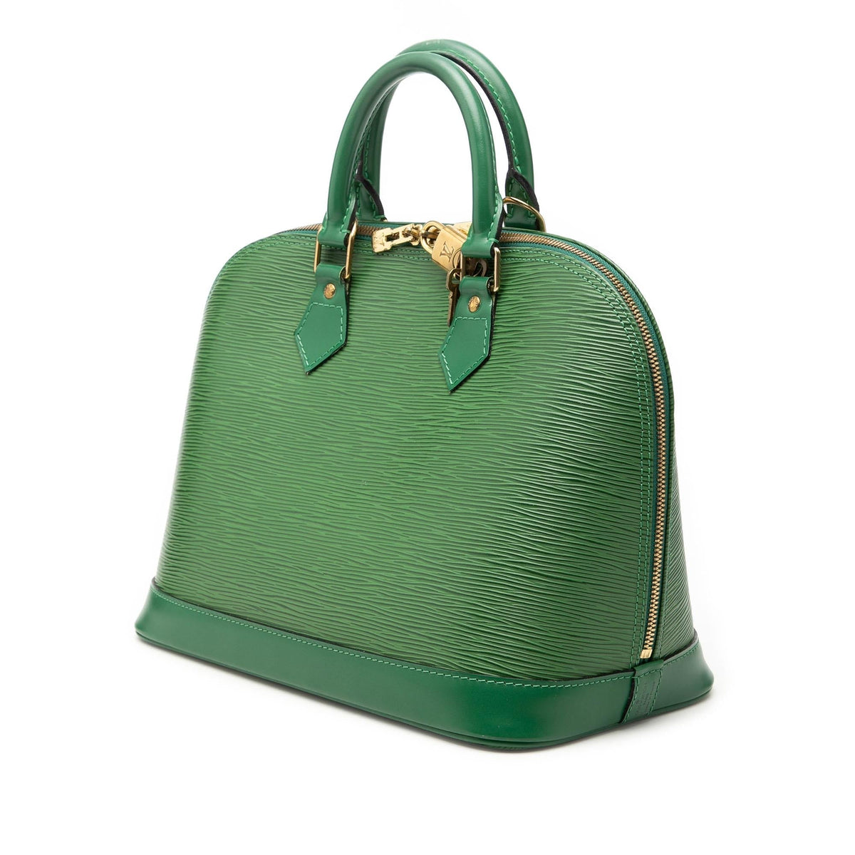 Louis Vuitton Epi Alma PM Satchel - Green