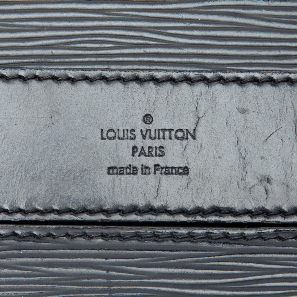 Louis Vuitton Epi Bassano GM Tote Bag - Black