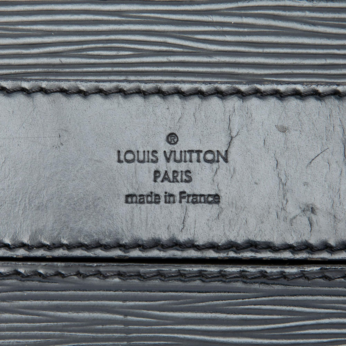 Louis Vuitton Epi Bassano GM Tote Bag - Black