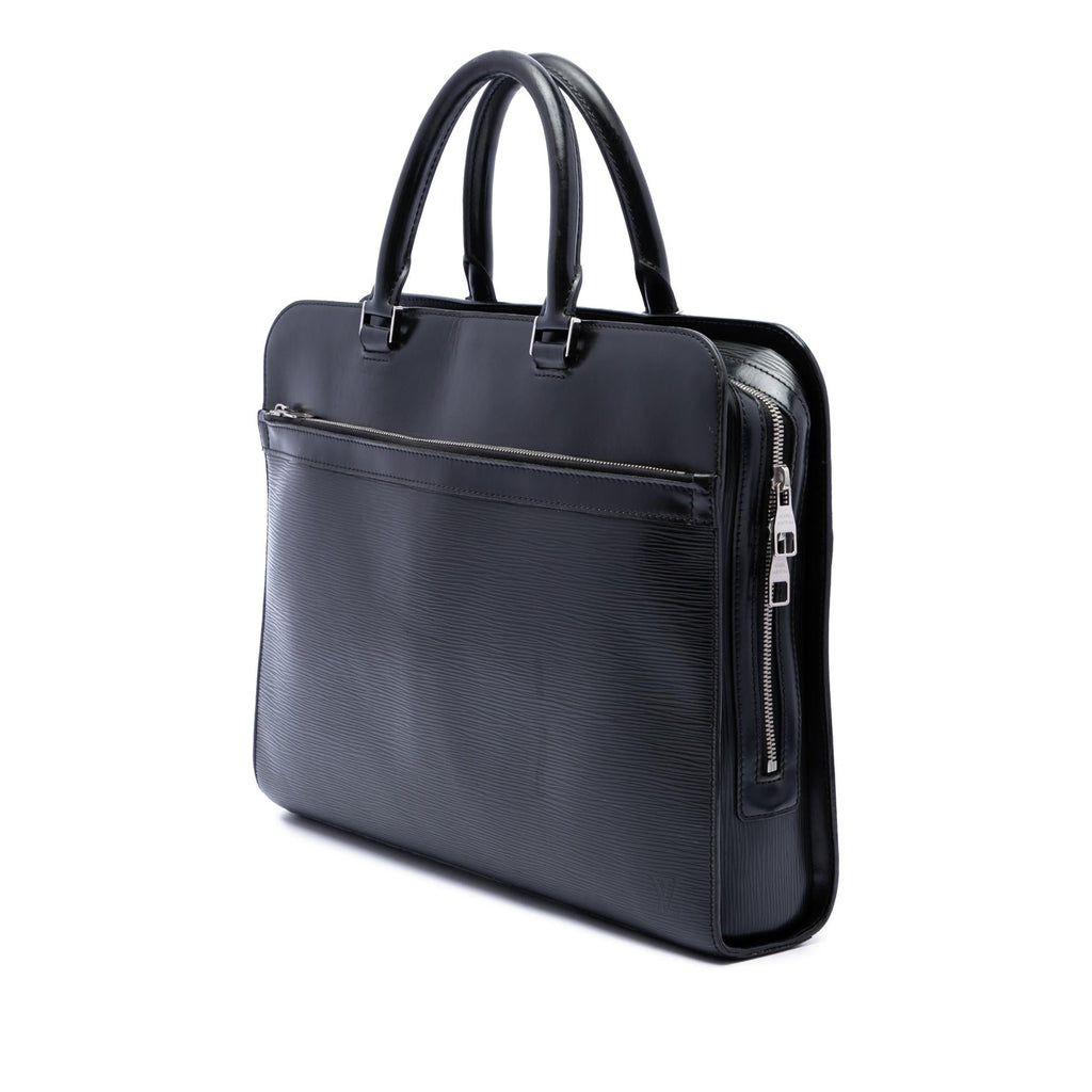 Louis Vuitton Epi Bassano GM Tote Bag - Black