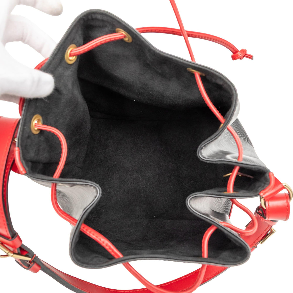 Louis Vuitton Epi Bicolor Noe GM Shoulder Bag - Black/Red