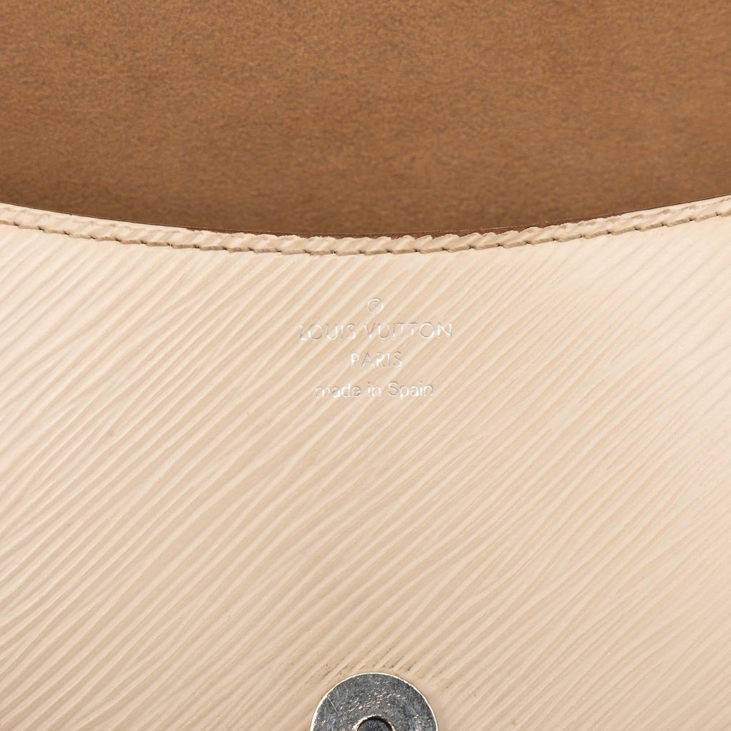 Louis Vuitton Epi Buci Crossbody Bag - White