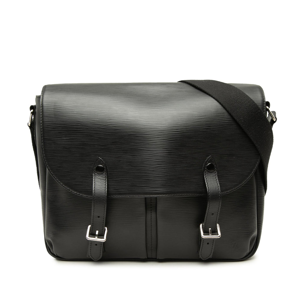 Louis Vuitton Epi Christopher Messenger - Black