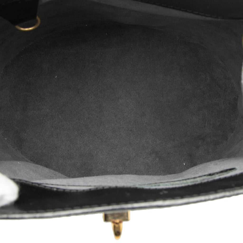 Louis Vuitton Epi Cluny Shoulder Bag - Black