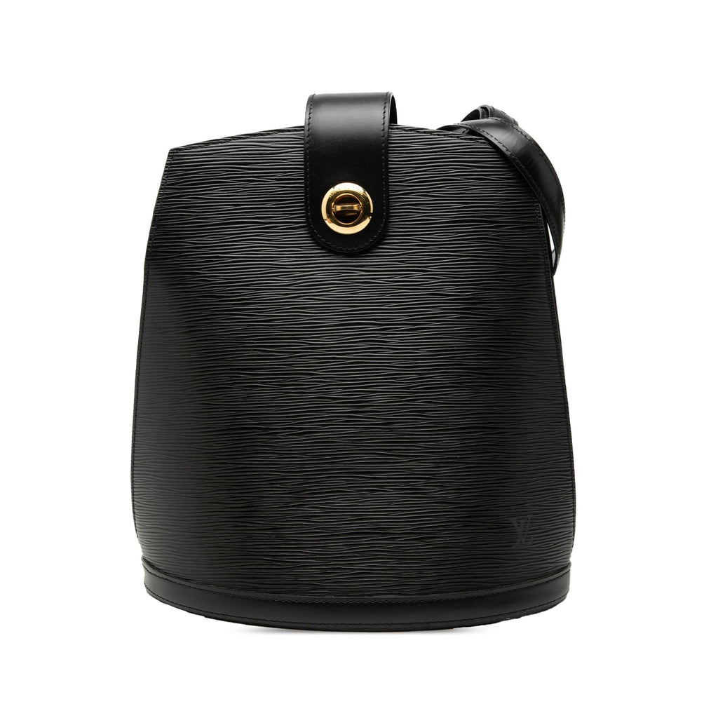 Louis Vuitton Epi Cluny Shoulder Bag - Black