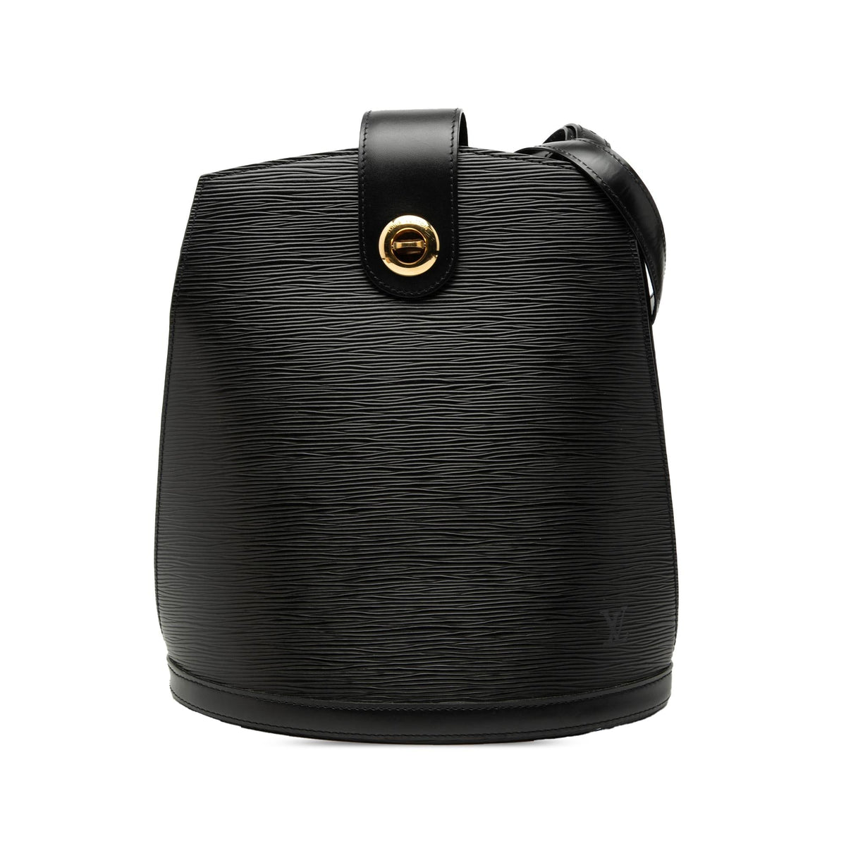 Louis Vuitton Epi Cluny Shoulder Bag - Black