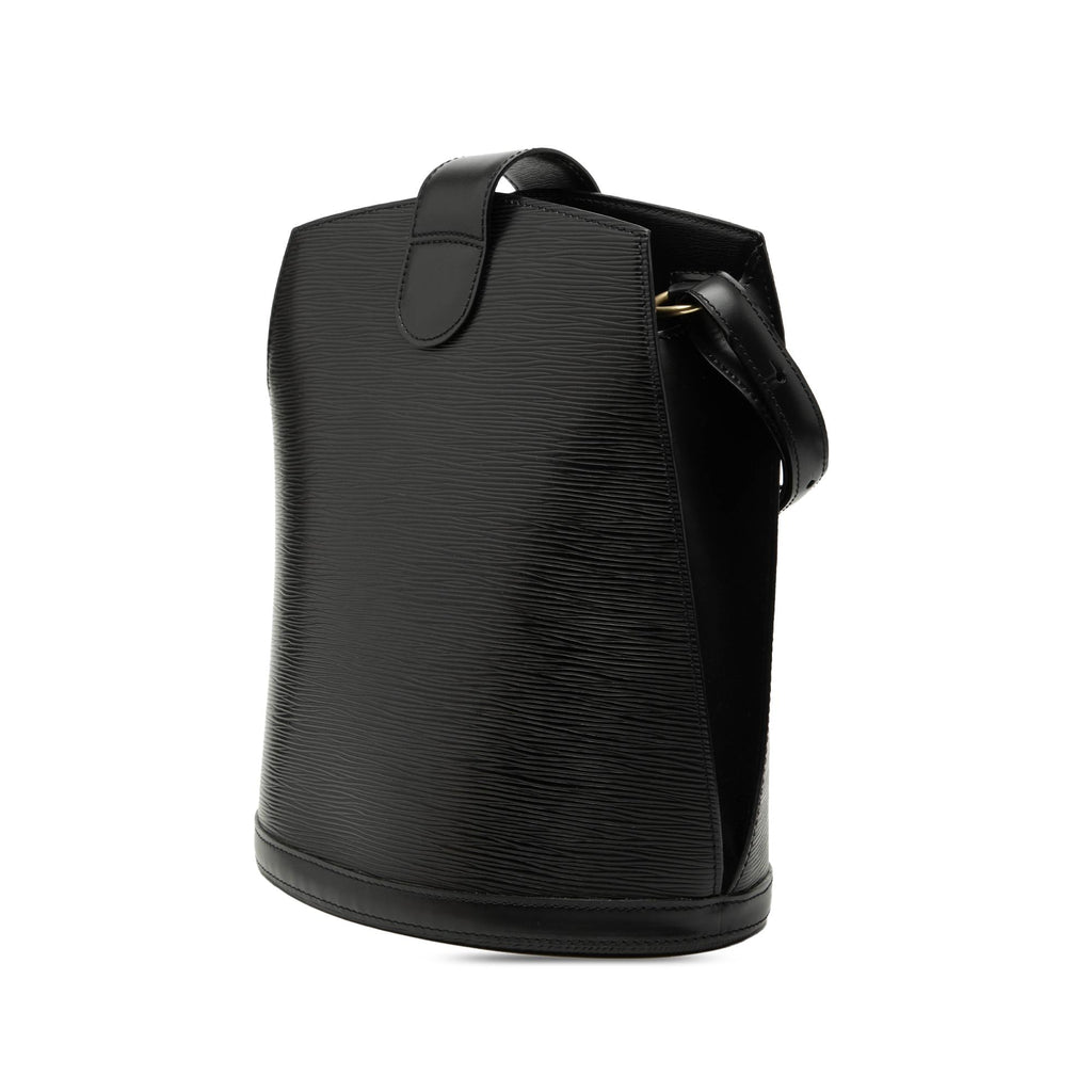 Louis Vuitton Epi Cluny Shoulder Bag - Black