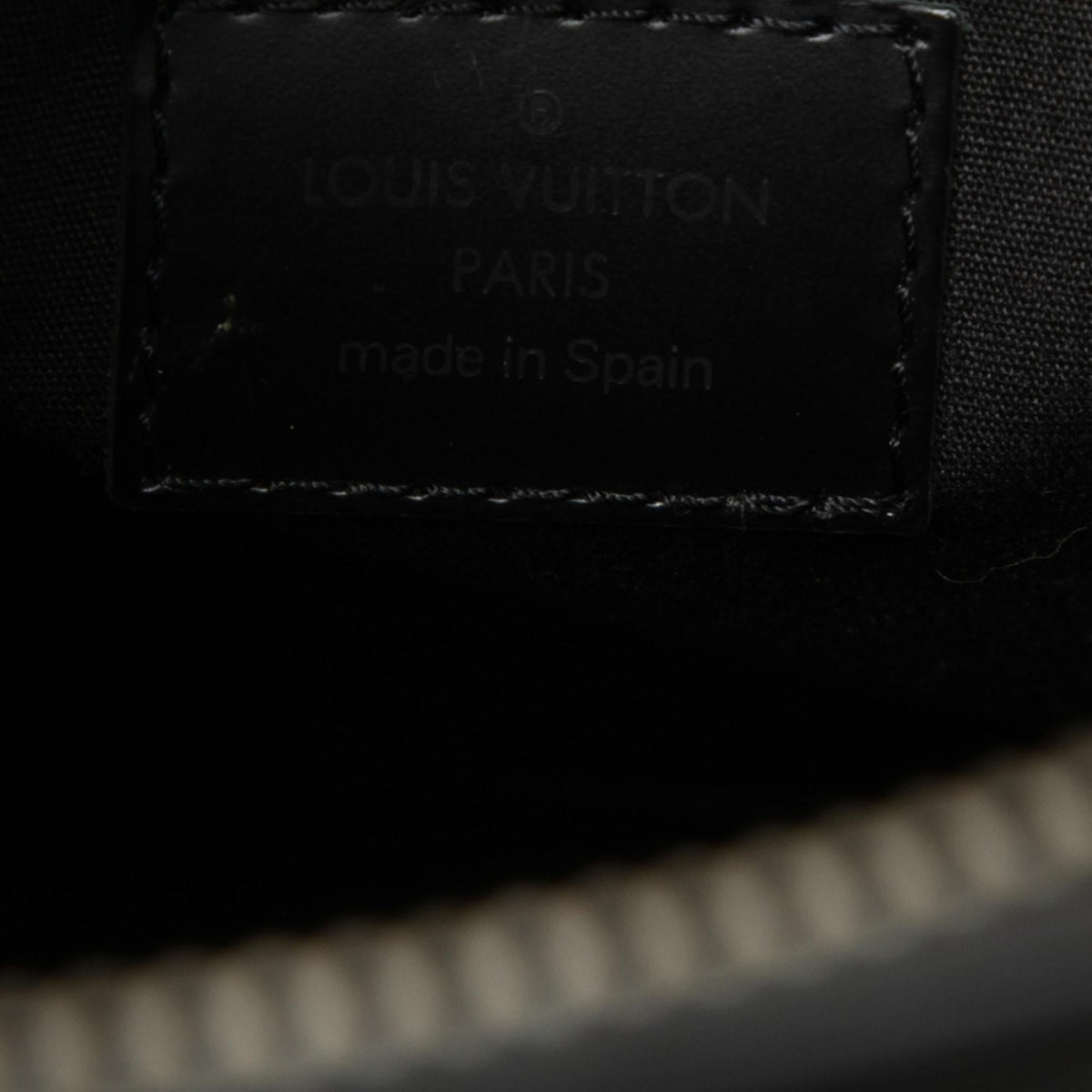 Louis Vuitton Epi Croisette PM Satchel - Black