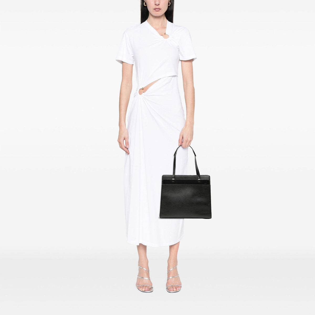 Louis Vuitton Epi Croisette PM Satchel - Black