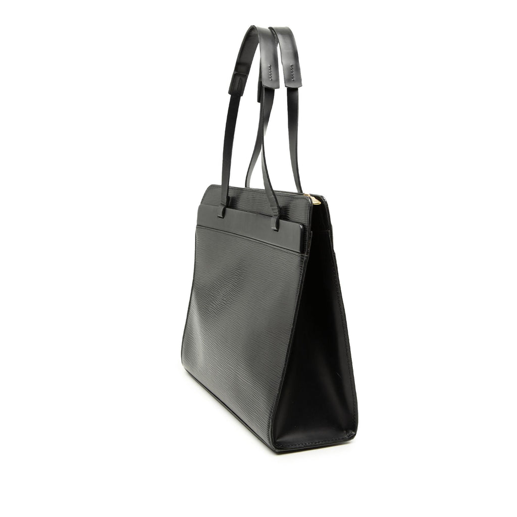 Louis Vuitton Epi Croisette PM Satchel - Black